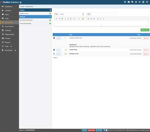 Notebooks - Notes - Scratchpad